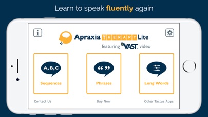 Apraxia Therapy Lite Screenshot