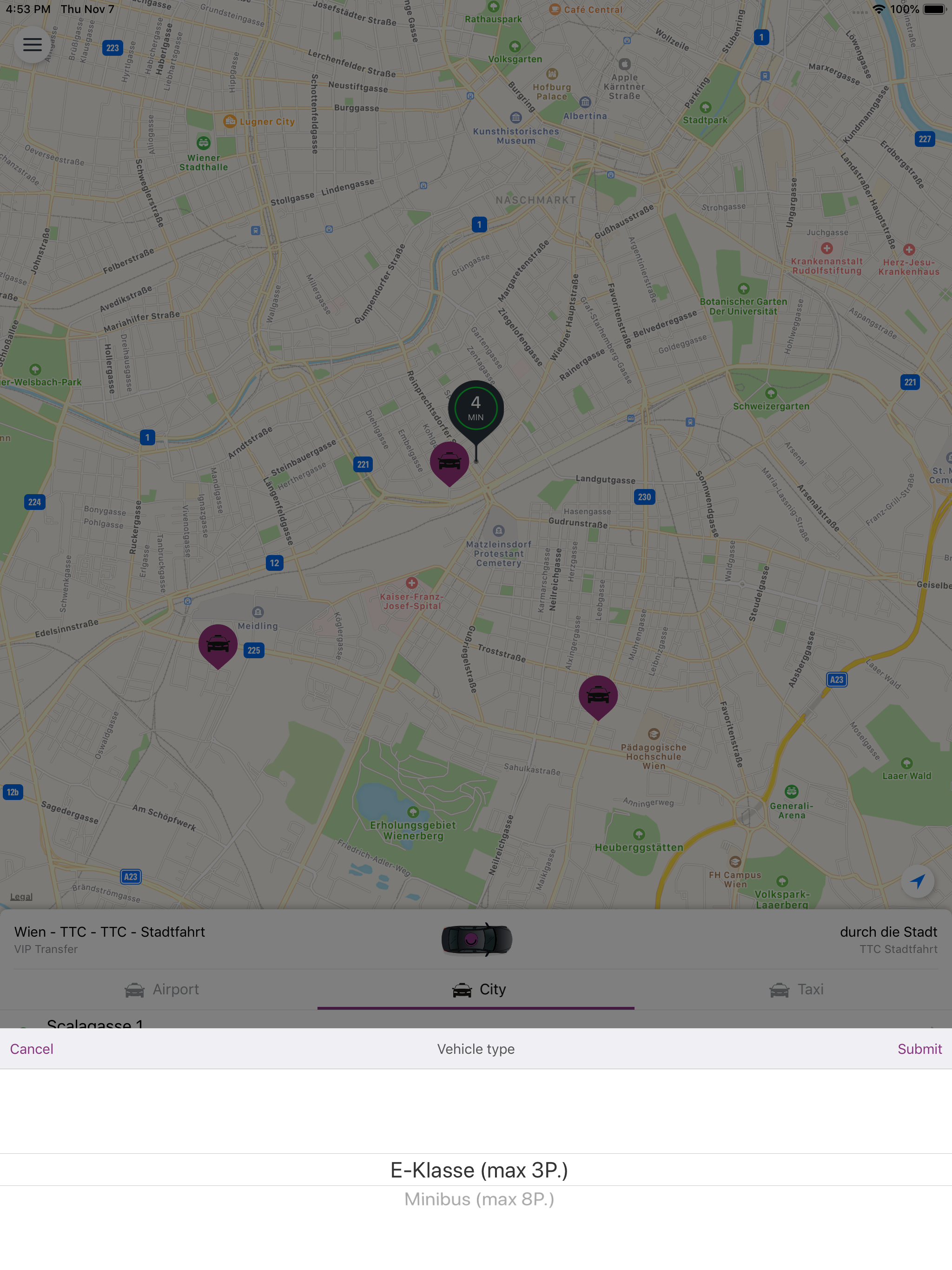 TTC Flughafentaxi