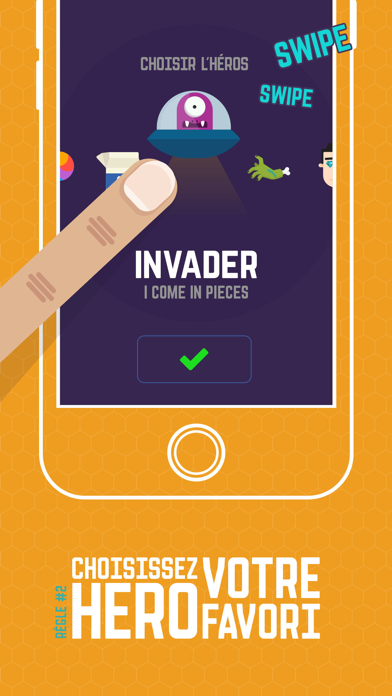 Screenshot #2 pour Finger Hero: Avoid Obstacles