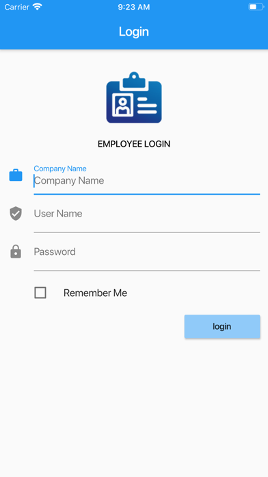Screenshot #1 pour HRM Employee