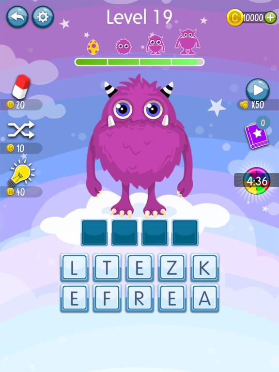 Word Monsters: Word Gameのおすすめ画像2