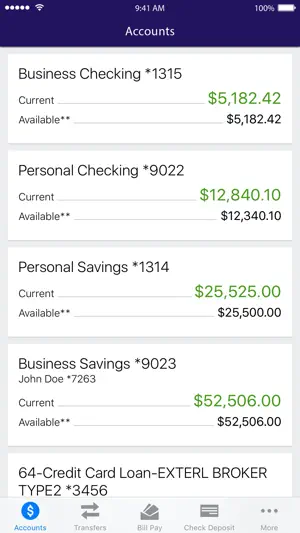 Excite Mobile Banking screenshot 1
