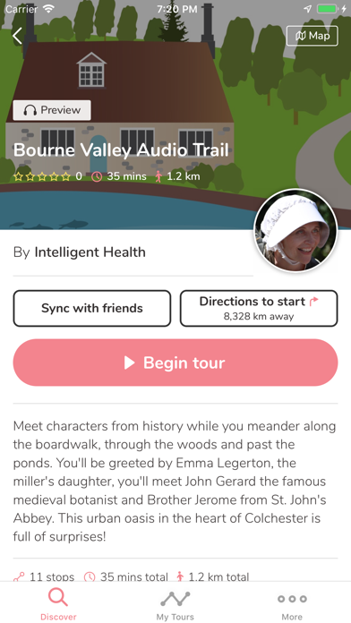 Screenshot #1 pour Bourne Valley Audio Trail
