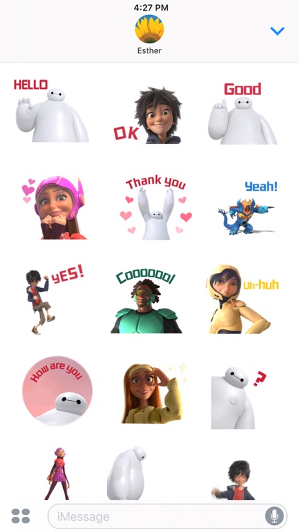 Disney Stickers: Big Hero 6 screenshot-3