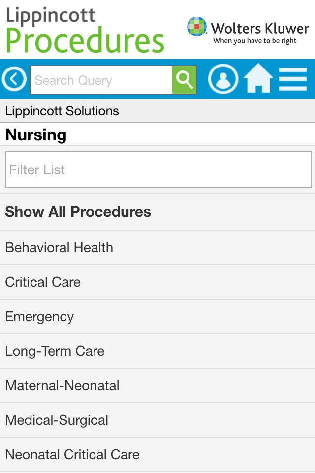 Lippincott Procedures screenshot 2