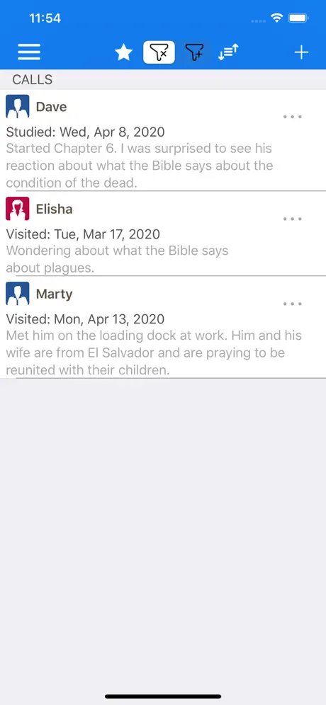 iKnock Organizer