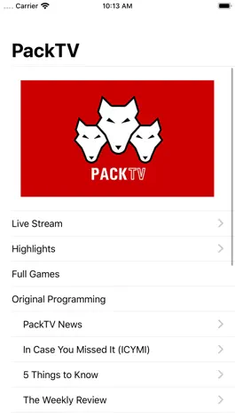 Game screenshot PackTV apk