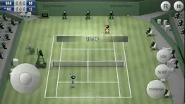 stickman tennis - career iphone screenshot 1