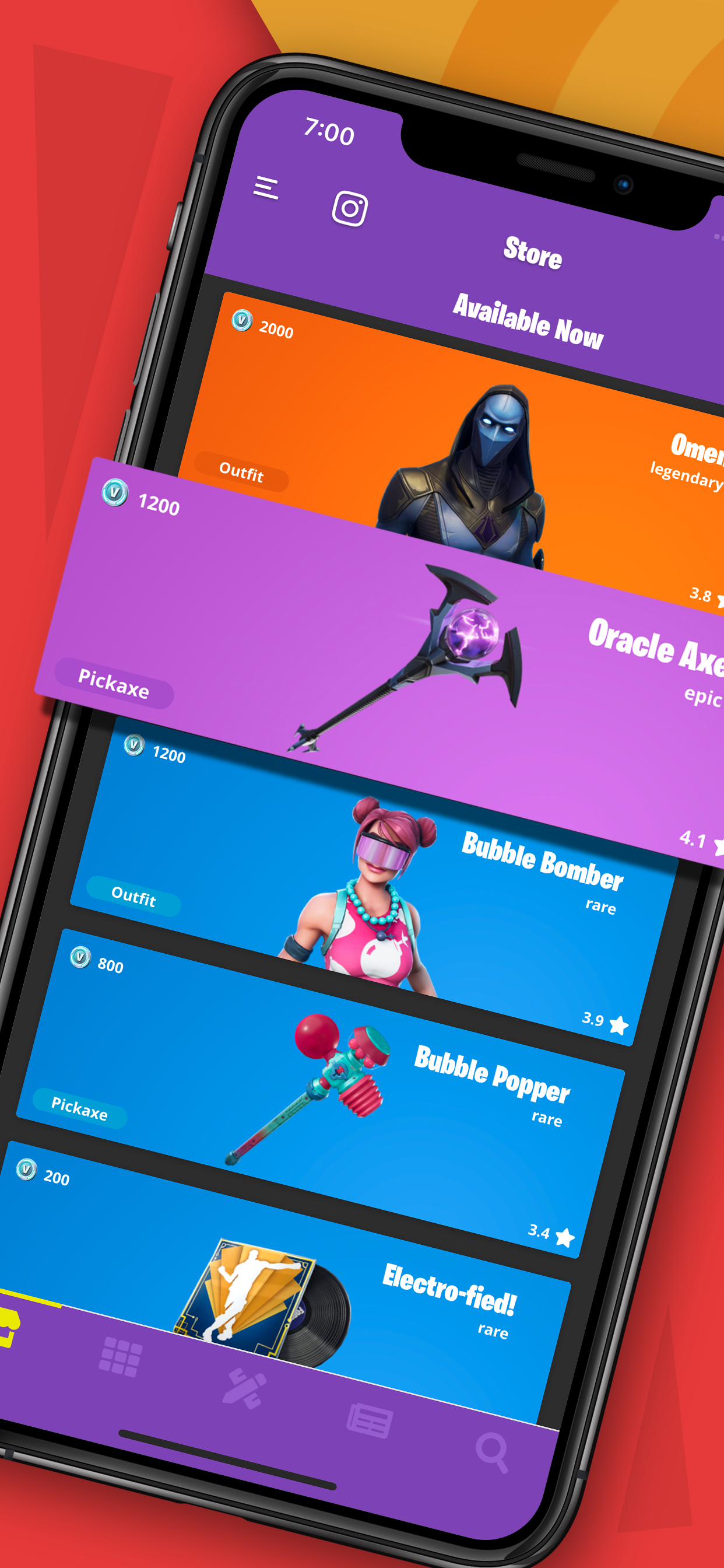 TraX - Tracker for Fortnite