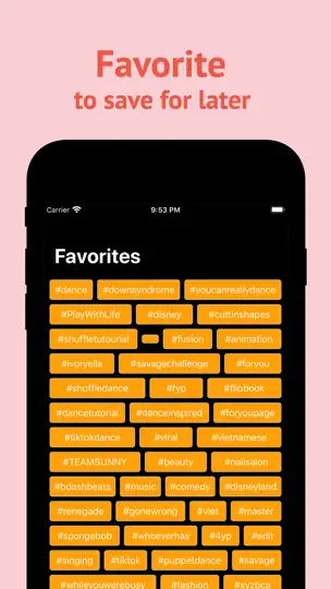 TikTags For Hashtags - Likes iPhone Ekran Görüntüsü 3