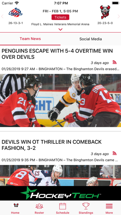 Binghamton Devils screenshot 2