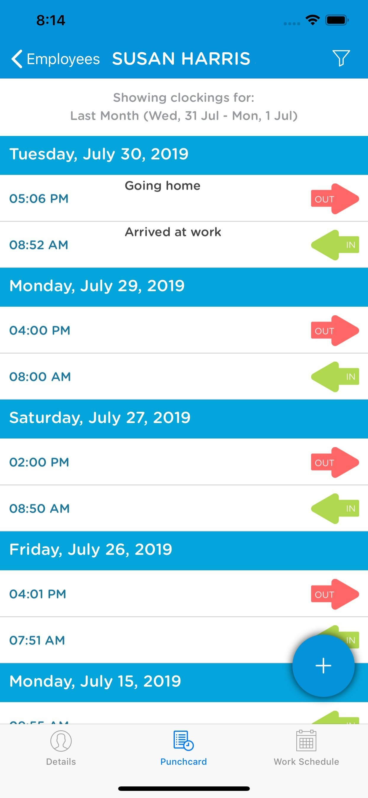 ZeroSlack - Time & Attendance screenshot 6