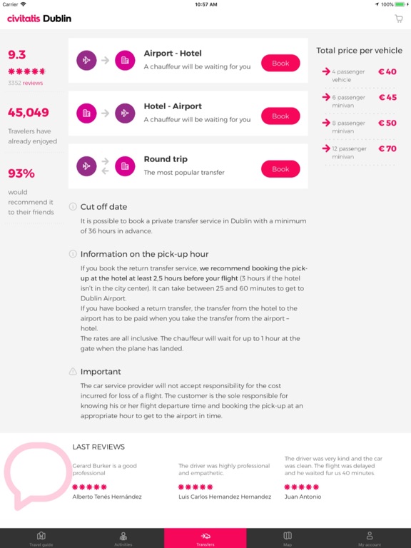 Dublin Guide Civitatis.com iPad screenshot 3 - Travel app