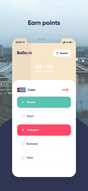 Balloon Game - Capital Quiz(圖3)-速報App