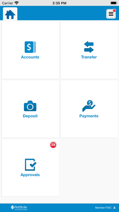 FSB Business Mobile Banking Screenshot