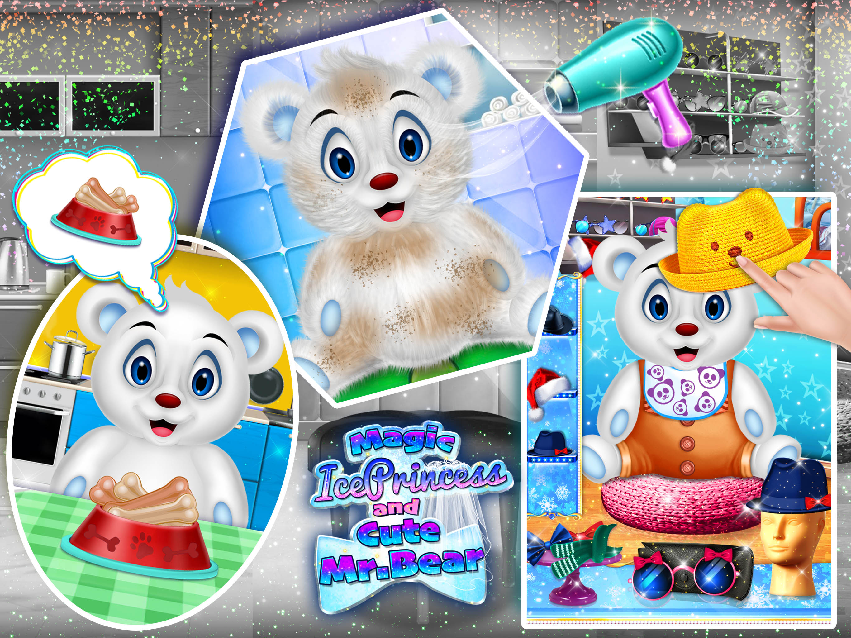 Magical Ice Princess & Mr Bear screenshot 7
