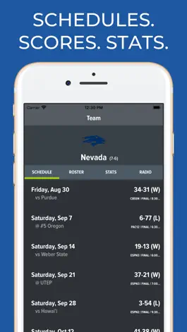 Game screenshot Nevada Football Schedules mod apk