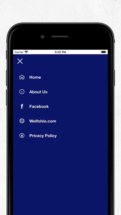 Wolf Ohio Radio Screenshot