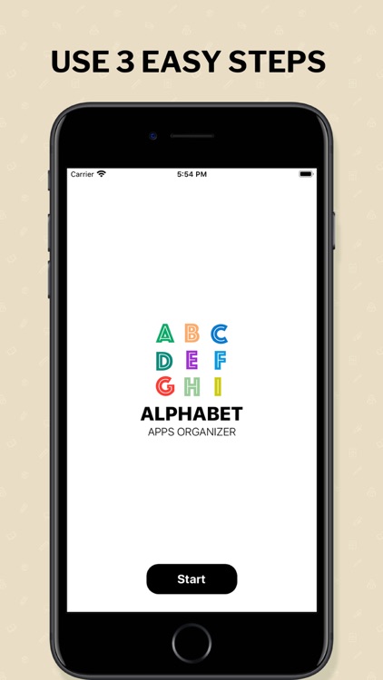 Alphabet - Apps Organizer