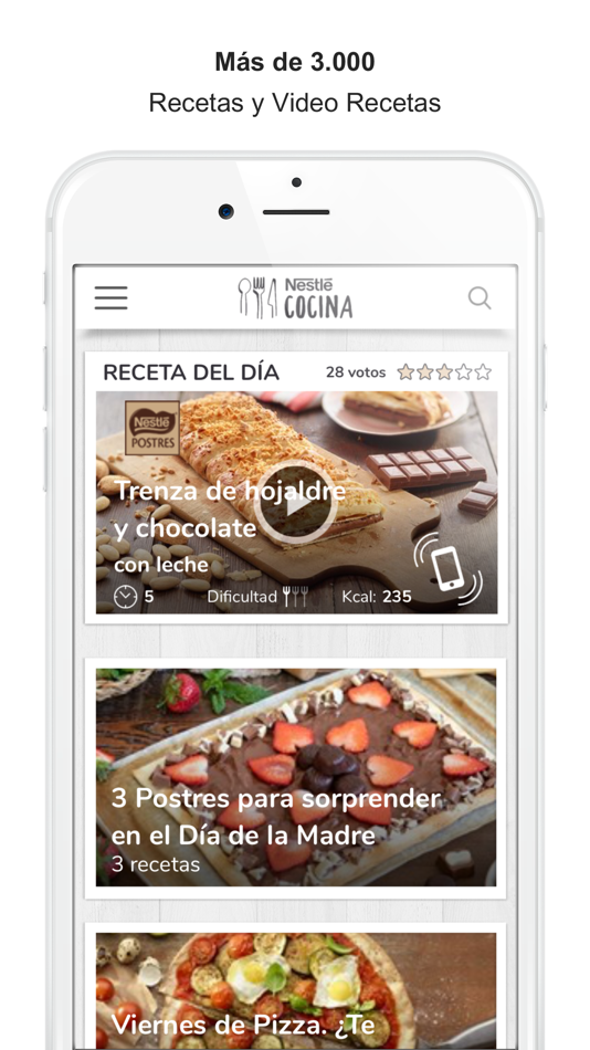 Nestlé Cocina. Recetas y Menús - 3.1.5 - (iOS)