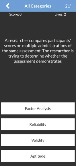 Game screenshot AP Psych Review MCQ hack