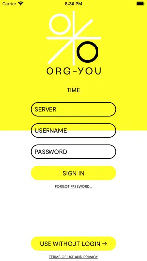 Org-You Time Tracking screenshot 1