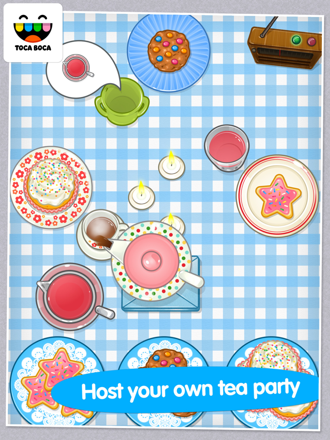 ‎Toca Tea Party Screenshot