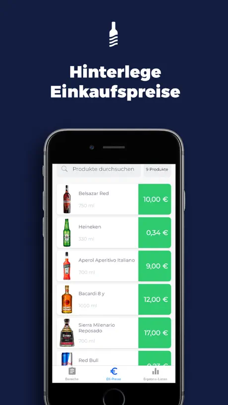 BarBrain Inventur