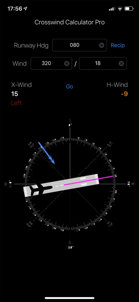 Crosswind Calculator Pro