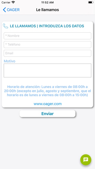 OAGER Screenshot