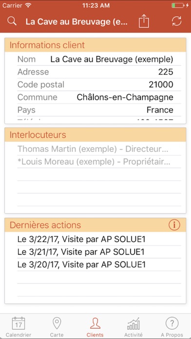 Screenshot #3 pour ApSales for Dynamics