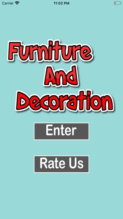 Furniture and Decoration