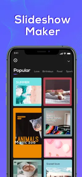 Game screenshot Photo Slideshow Editor mod apk
