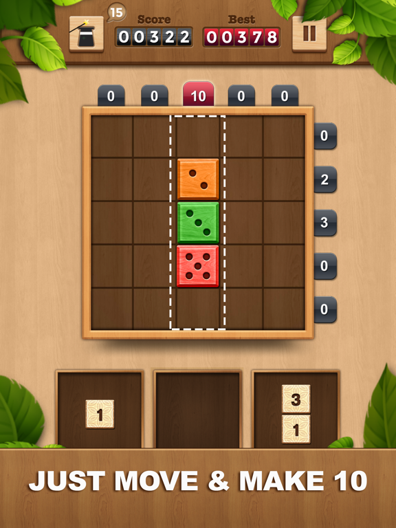 Screenshot #4 pour TENX - Wooden Number Puzzle