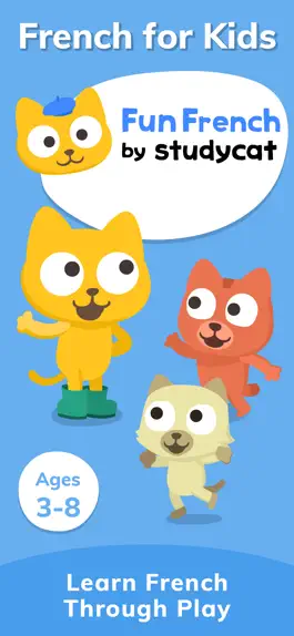 Game screenshot Studycat - Fun French for Kids mod apk