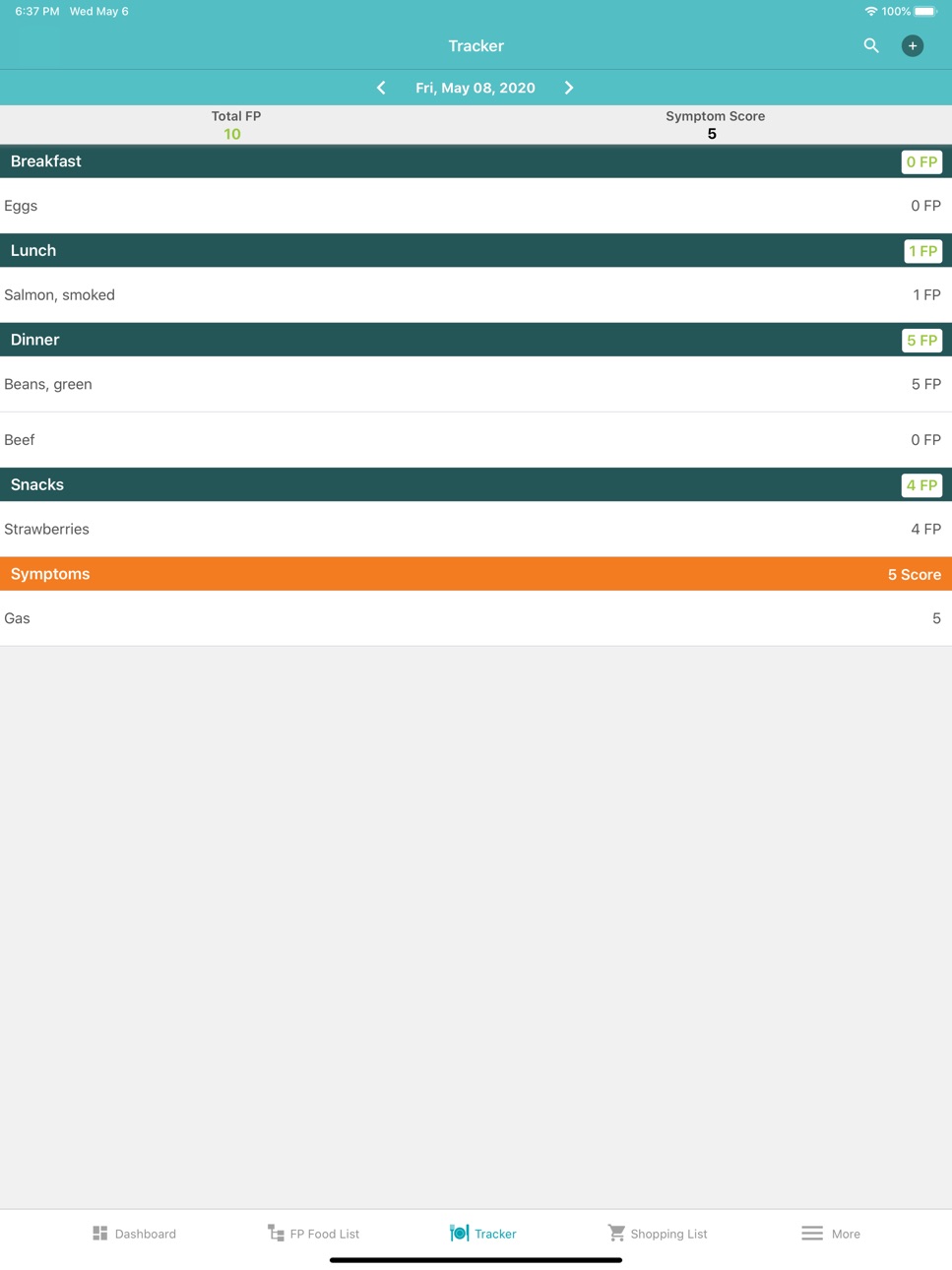 iPad screenshot