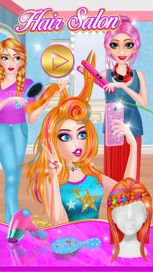 Girl hairdo Makeover Artist - 1.0 - (iOS)