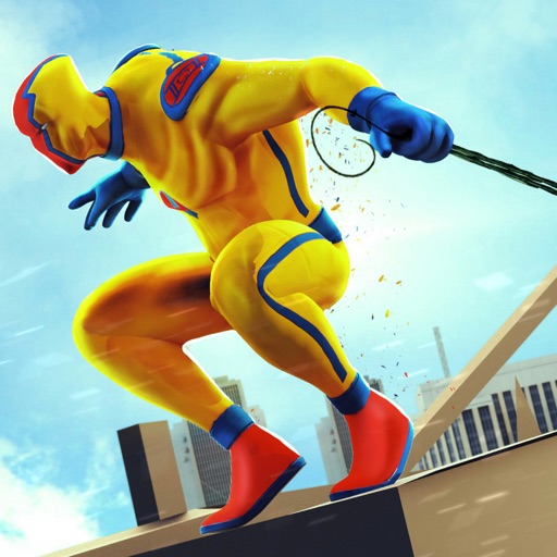 Amazing Rope Hero Crime Town iOS App