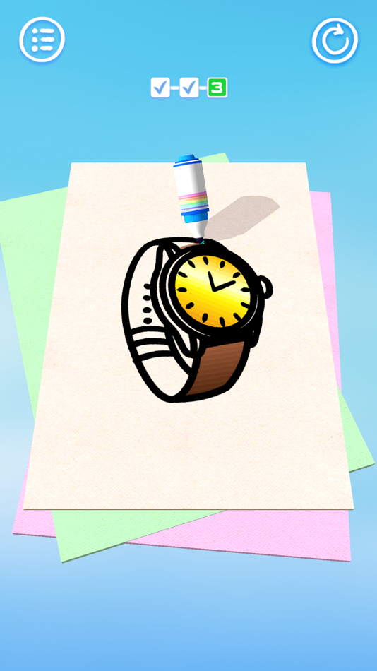 #2. Color Me Happy! (iOS) 由: Lion Studios