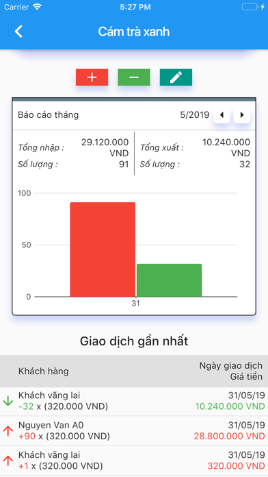 Screenshot #3 pour TShop Quản lý bán hàng cá nhân