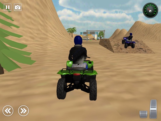 ATV Quad Bike Stunt Simulator iPad screenshot 2 - Games app
