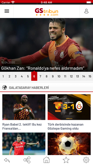 Screenshot #2 pour Galatasaray Haberleri