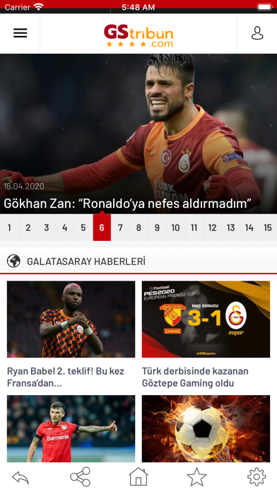 Galatasaray Haberleri Screenshot