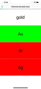 Chemical Symbols Quiz screenshot #5 for iPhone