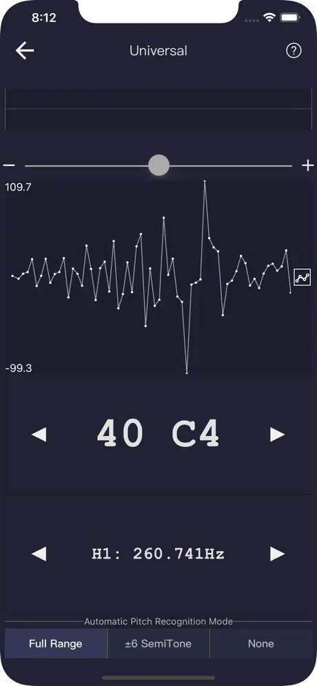 Music Pitch Detector