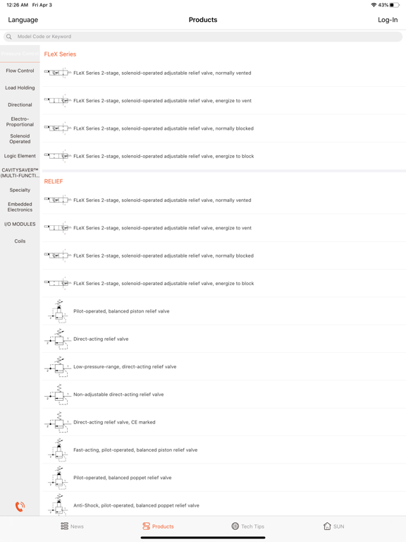 Sun Products iPad screenshot 2 - Reference app
