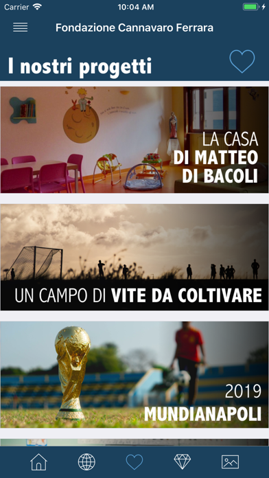 Screenshot #3 pour Fondazione Cannavaro Ferrara