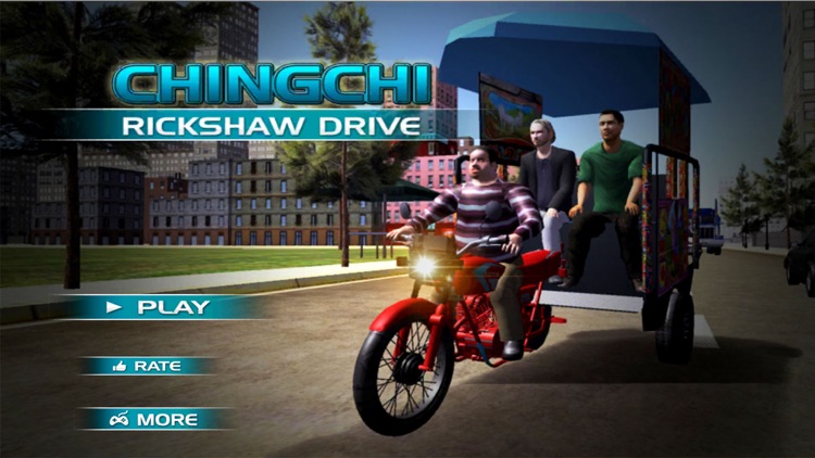 Drive Rickshaw On City Roads