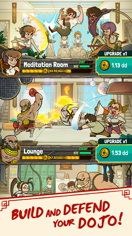 #1. Kung Fu Clicker: Idle Dojo (iOS) โดย: PikPok