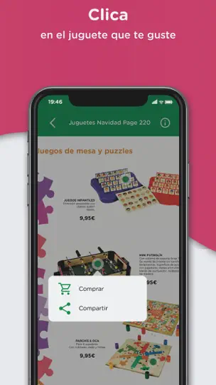 Captura de pantalla de Juguetes El Corte Inglés en iPhone 3